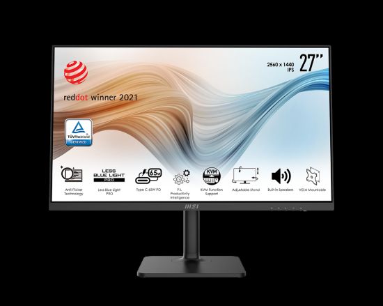 27 MSI MODERN MD272QP ULTRAMARINE IPS QHD 75HZ 4MS HDMI DP  resmi