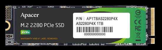 Apacer AS2280P4X-1 1TB 2100-1700 MB/s M.2 PCIe Gen3x4 SSD (AP1TBAS2280P4X-1) resmi