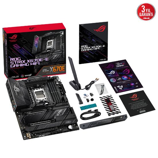 ASUS ROG STRIX X670E-E GAMING WIFI AM5 DDR5 resmi