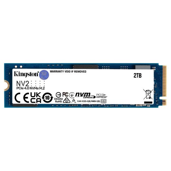 2TB KINGSTON NV2 SNV2S/2000G 3500/2800MB/s M.2 NVMe SSD resmi