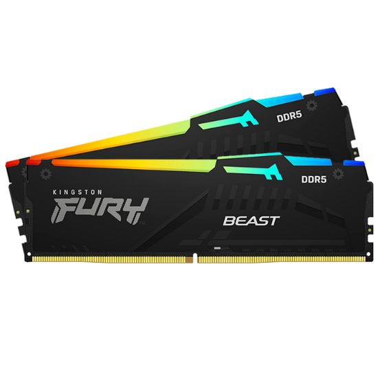 32GB KINGSTON FURY BEAST RGB DDR5 6000Mhz KF560C36BBEAK2/32 2x16 resmi