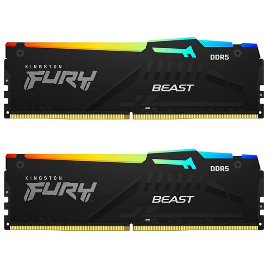 32GB KINGSTON FURY BEAST RGB DDR5 6000Mhz KF560C36BBEAK2/32 2x16 resmi