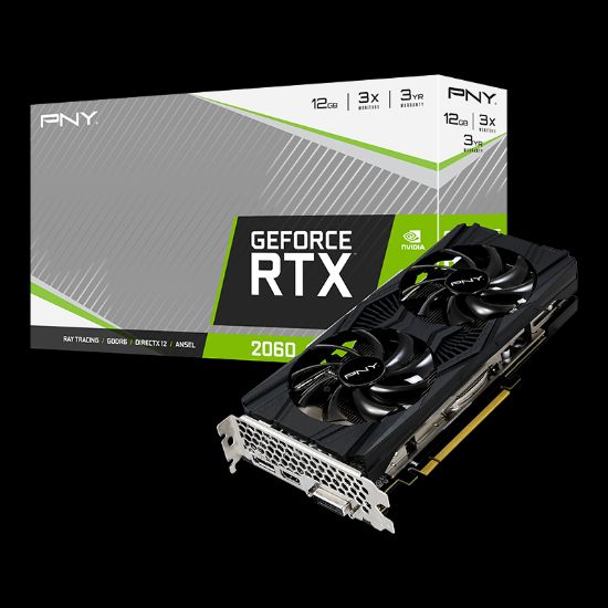 PNY RTX 3060 VERTO 12GB GDDR6 192 Bit (VCG306012DFBPB1) resmi