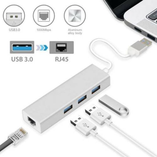 CODEGEN CDG-CNV41 USB 3.0 TO USB3.0/RJ45 ETH. HUB resmi