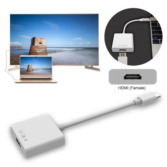 CODEGEN CDG-CNV33 USB 3.1 TYPE-C TO HDMI ÇEVİRİCİ resmi