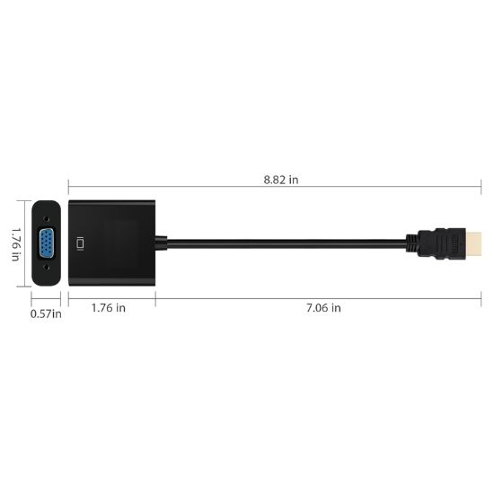 CODEGEN CDG-CNV31 HDMI TO VGA ÇEVİRİCİ ADAPTÖR resmi