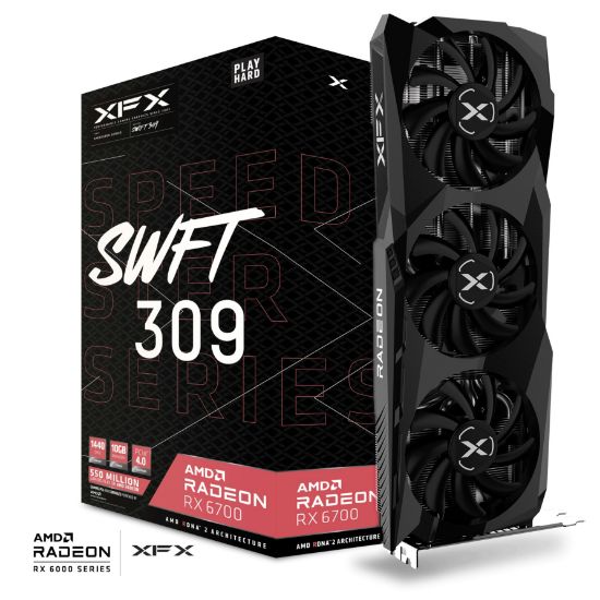 XFX Speedster SWFT 309 RX 6700 10GB GDDR6 160 Bit (RX-67XLKWFDV) resmi