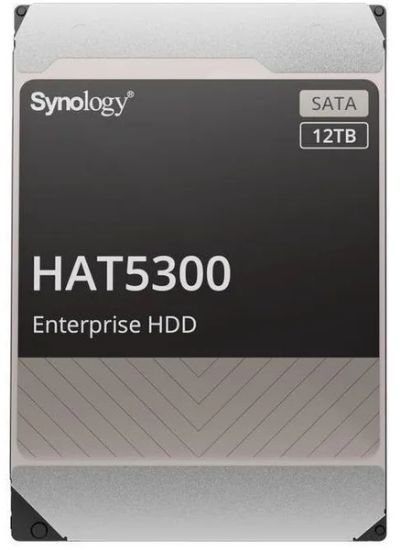 12TB SYNOLOGY HAT5300-12T 7200 256M SİYAH DAHİLİ HD resmi