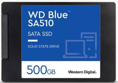 500GB WD BLUE 2.5" 560/510MB/s WDS500G3B0A SSD resmi