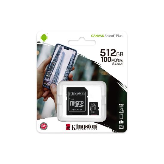 512GB MICRO SD SELECT PLUS KINGSTON SDCS2/512GB resmi