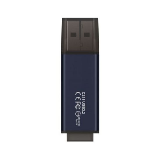 Team C211 64 GB Metal Kasa USB 3.2 Gen1 (TC211364GL01) resmi