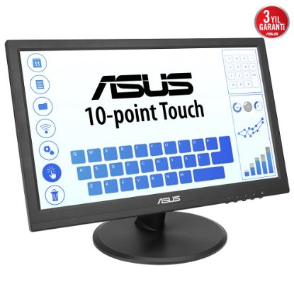 15.6 ASUS VT168HR TN HD 5MS 60HZ HDMI VGA DOKUNMATİK resmi