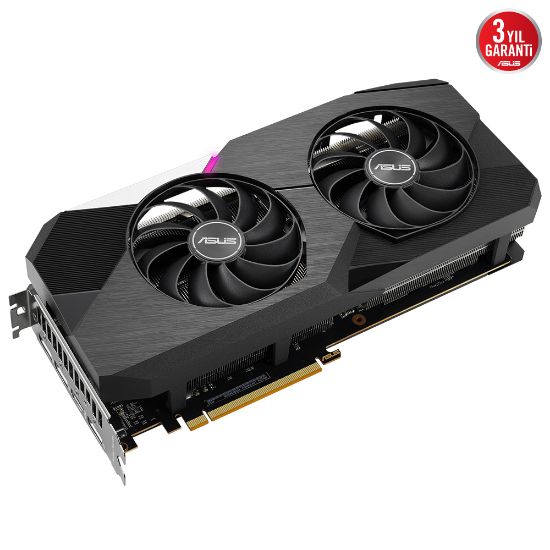 ASUS DUAL-RX6750XT-O12G 12GB GDDR6 HDMI DP 192BİT resmi