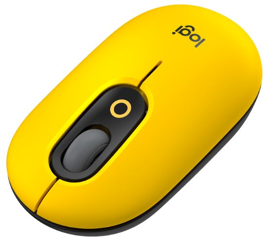 LOGITECH POP MOUSE WİTH EMOJİ BLAST YELLOW 910-006546 resmi