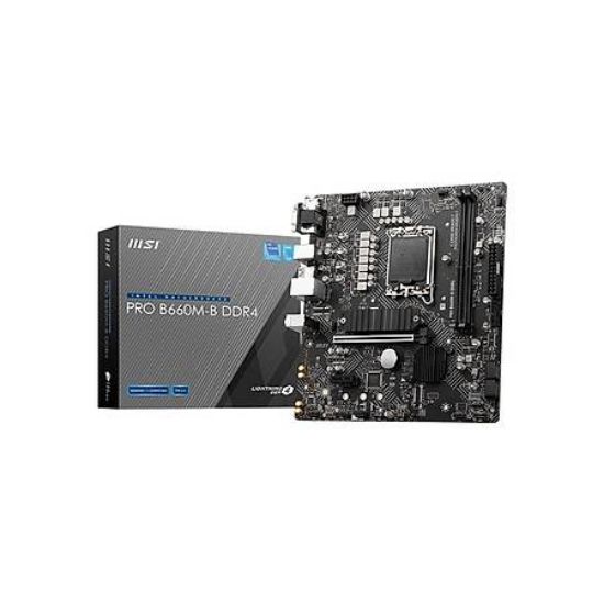 MSI PRO B660M-B DDR4 4600(OC) M.2 mATX 1700p resmi