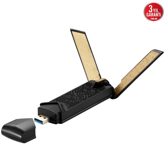 ASUS USB-AX56 574/1201Mbps USB ADAPTÖR resmi