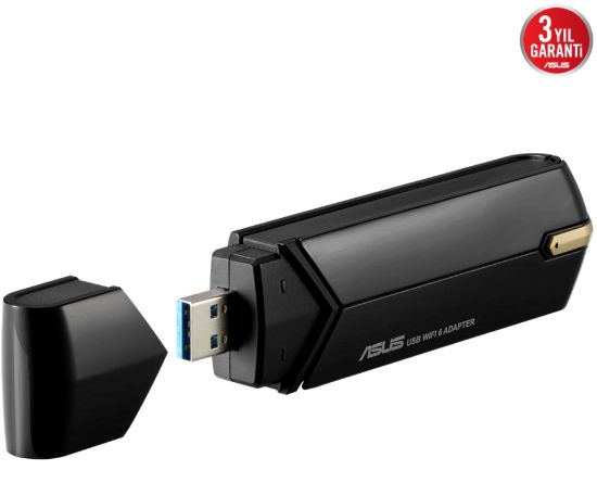 ASUS USB-AX56 574/1201Mbps USB ADAPTÖR resmi