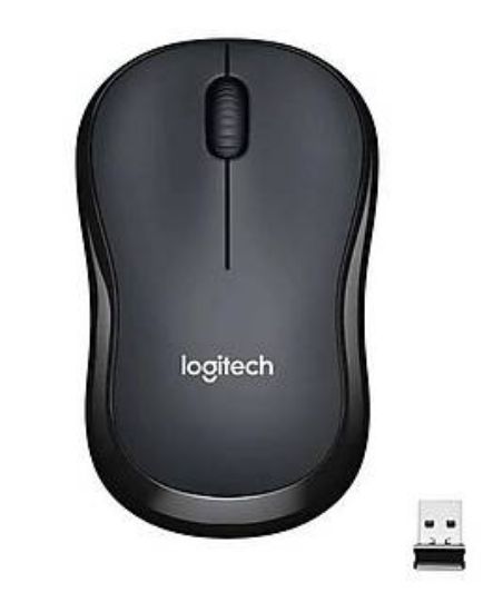 LOGITECH M221 SESSİZ KABLOSUZ MOUSE SİYAH 910-006510 resmi