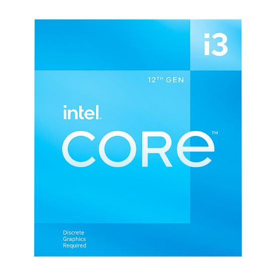 INTEL CORE i3-12100F 3.30Ghz 12MB 1700p 12.Nesil FANLI BOX resmi