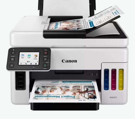 CANON MAXIFY GX6040 TANKLI RENKLİ FOT/TAR/YAZ Wi-Fi A4 resmi