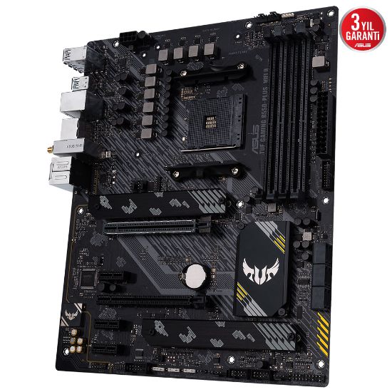 ASUS TUF GAMING B550-PLUS WIFI II 4800Mhz(O.C) DDR4 DP HDMI M.2 AM4  resmi