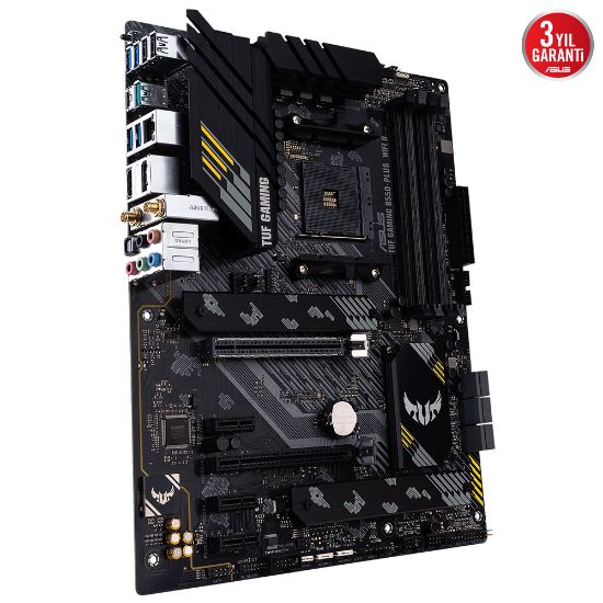 ASUS TUF GAMING B550-PLUS WIFI II 4800Mhz(O.C) DDR4 DP HDMI M.2 AM4  resmi