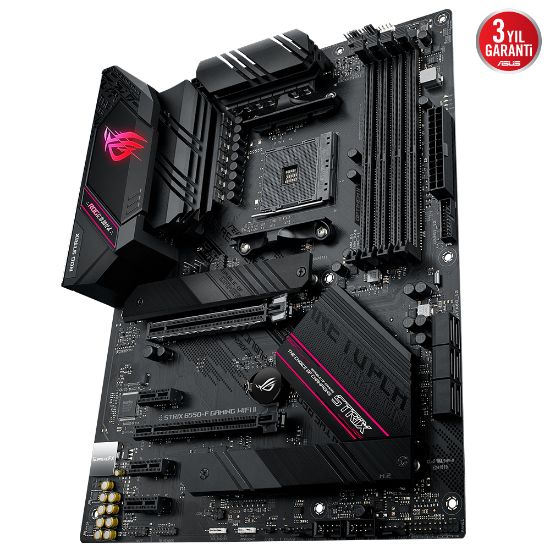 ASUS ROG STRIX B550-F GAMING WI-FI II 5100MHz(OC) DDR4 M.2 DP AM4 resmi