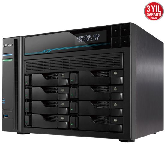 ASUSTOR AS6508T 8 YUVALI 8GB NAS DEPOLAMA ÜNİTESİ resmi