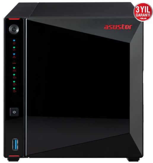 ASUSTOR AS5304T 4 YUVALI 4GB NAS DEPOLAMA ÜNİTESİ resmi