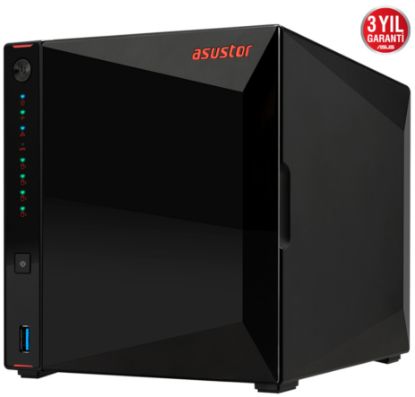 ASUSTOR AS5304T 4 YUVALI 4GB NAS DEPOLAMA ÜNİTESİ resmi