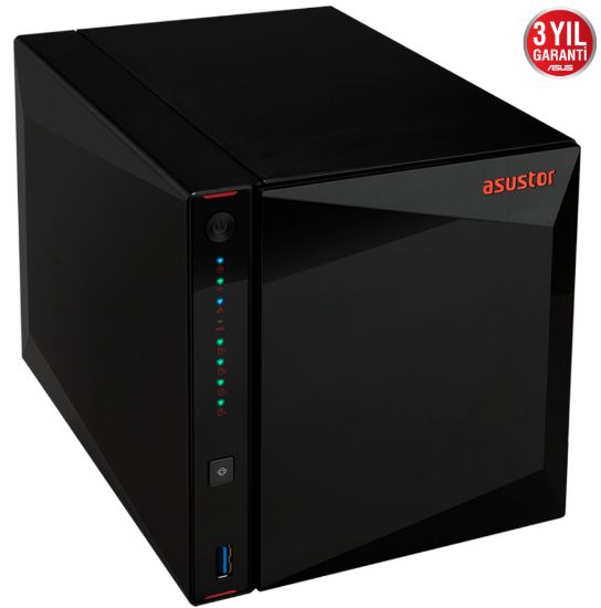 ASUSTOR AS5304T 4 YUVALI 4GB NAS DEPOLAMA ÜNİTESİ resmi