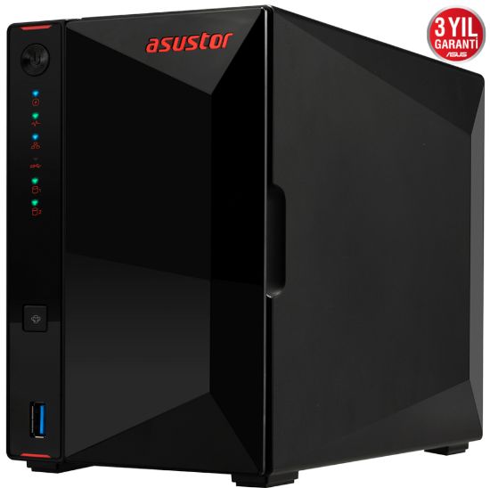 ASUSTOR AS5202T 2 YUVALI 2GB NAS DEPOLAMA ÜNİTESİ resmi