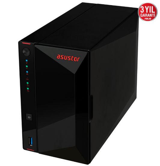 ASUSTOR AS5202T 2 YUVALI 2GB NAS DEPOLAMA ÜNİTESİ resmi