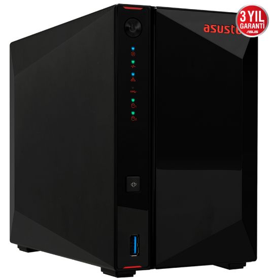 ASUSTOR AS5202T 2 YUVALI 2GB NAS DEPOLAMA ÜNİTESİ resmi