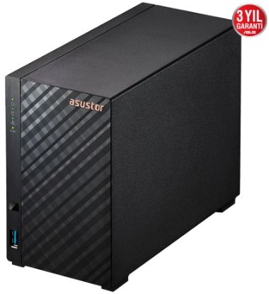 ASUSTOR AS1102T 2 YUVALI 1GB NAS DEPOLAMA ÜNİTESİ resmi