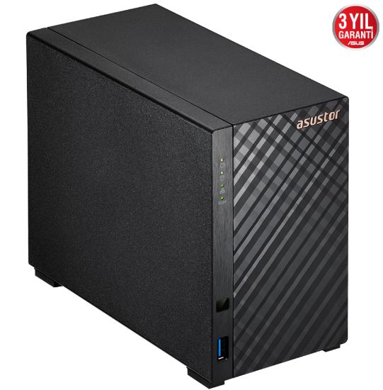 ASUSTOR AS1102T 2 YUVALI 1GB NAS DEPOLAMA ÜNİTESİ resmi