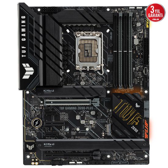 ASUS TUF GAMING Z690-PLUS DDR5 6000Mhz(OC) M.2 DP ATX 1700p resmi