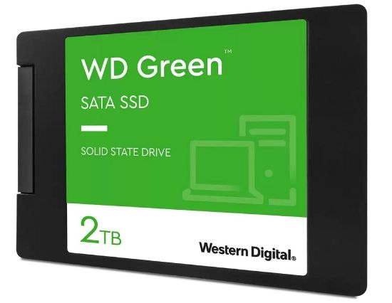 2TB WD GREEN 2.5" 545/465MB/s WDS200T2G0A SSD resmi