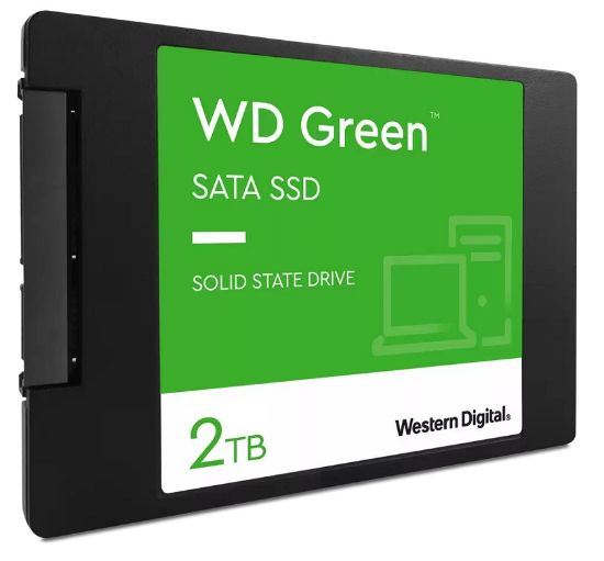 2TB WD GREEN 2.5" 545/465MB/s WDS200T2G0A SSD resmi