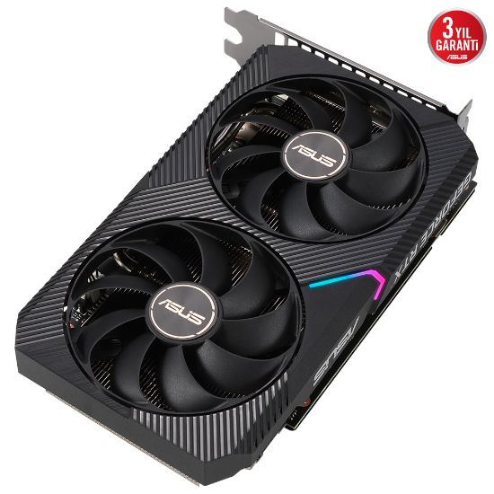 ASUS DUAL-RTX3050-O8G 8GB GDDR6 HDMI DP 128BIT  resmi