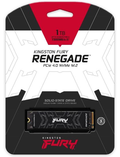 1TB KINGSTON FURY Renegade M.2 NVMe PCIe 4.0 SFYRS/1000G 6000/7300MB/s resmi