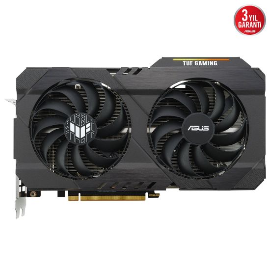 ASUS TUF-RX6500XT-O4G-GAMING 4GB GDDR6 HDMI DP 64Bit resmi