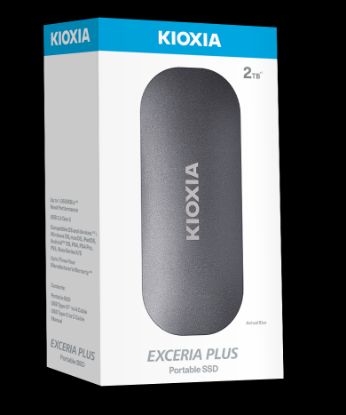 2TB KIOXIA EXCERIA PLUS G2 USB 3.2 1050/1000 MB/s LXD10S002TG8 resmi