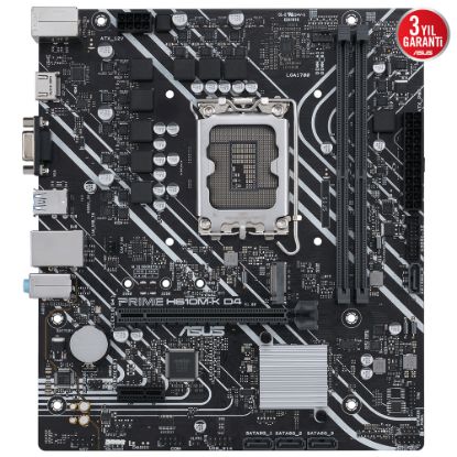 ASUS PRIME H610M-K D4 DDR4 3200(OC) HDMI DP M.2 mATX 1700p resmi