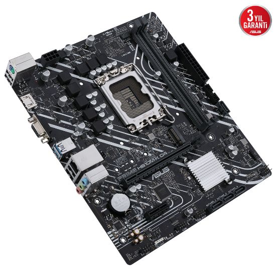 ASUS PRIME H610M-K D4 DDR4 3200(OC) HDMI DP M.2 mATX 1700p resmi