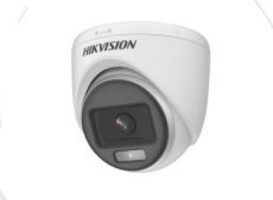 HIKVISION DS-2CE70DF0T-PF 2MP MINI IR DOME KAMERA COLORVU resmi