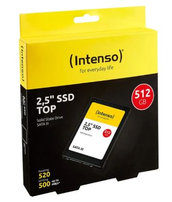 512GB INTENSO 3812450 2.5" 520/500MB/s SSD resmi