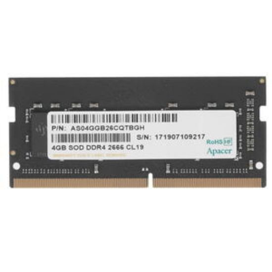 Apacer 4GB (1x4GB) 2666Mhz CL19 DDR4 Notebook SODIMM Ram (ES.04G2V.KNH) resmi