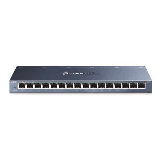 TP-LINK TL-SG116 16PORT 10/100/1000 YÖNETİLEMEZ SWITCH resmi