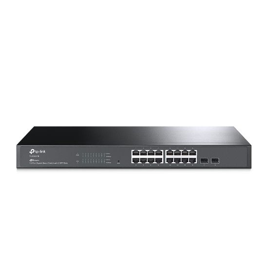 TP-LINK TL-SG2218 16PORT 10/100/1000 YÖNETİLEBİLİR SWITCH resmi